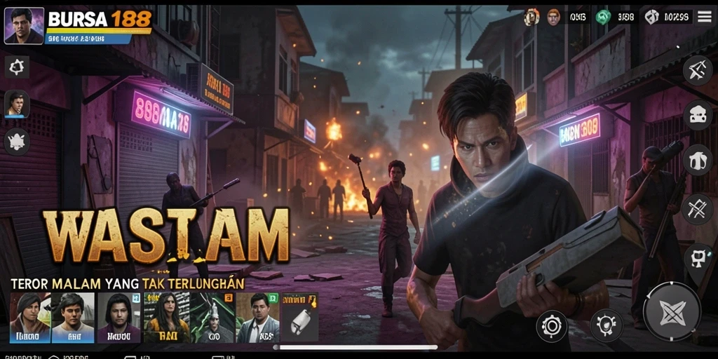 Gameplay BURSA188 yang menakutkan dengan suasana menyeramkan.
