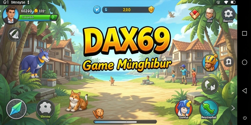 Screenshot DAX69 menampilkan gameplay yang seru dan menarik.