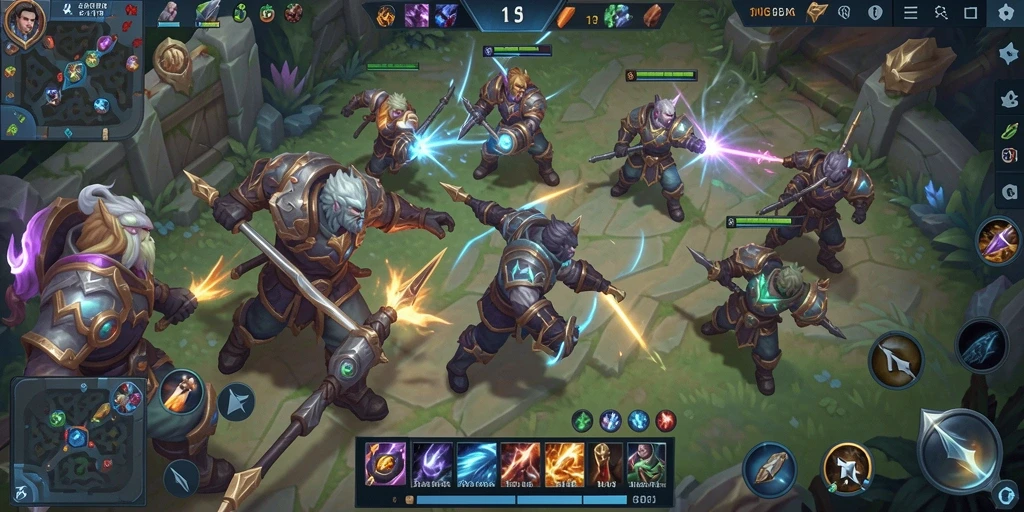 Tampilan gameplay IDNGARUDA yang penuh aksi dan strategi.