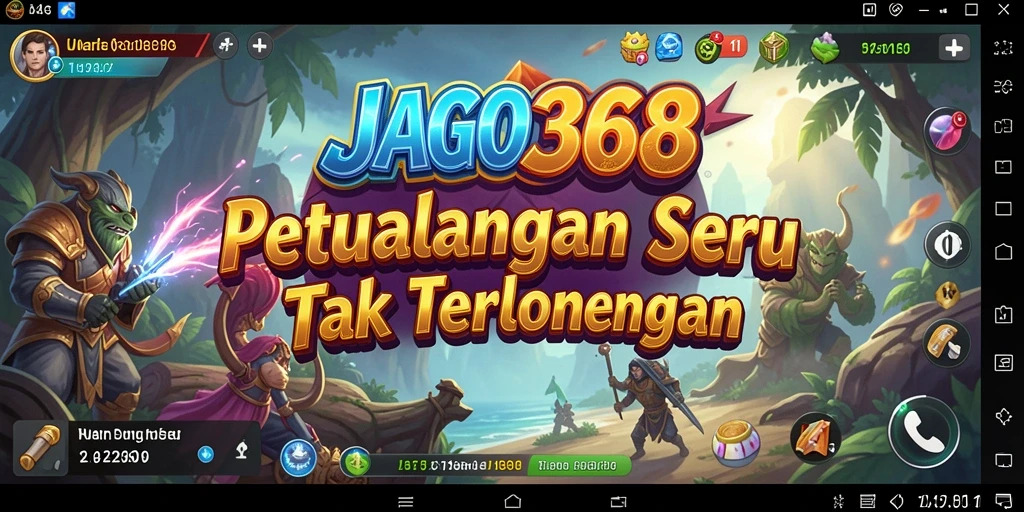 Tampilan gameplay JAGO368 yang seru di dunia petualangan.