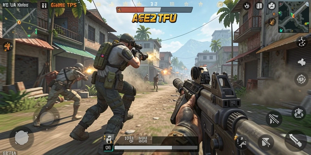 Tampilan gameplay yang intens dan penuh aksi dari KETUA.