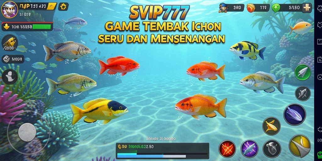Tampilan gameplay SVIP777 yang penuh warna dan seru.