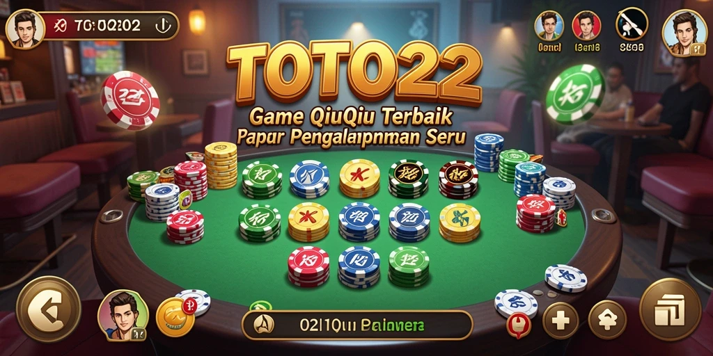 Tampilan gameplay QiuQiu yang menarik dan seru di TOTO22.