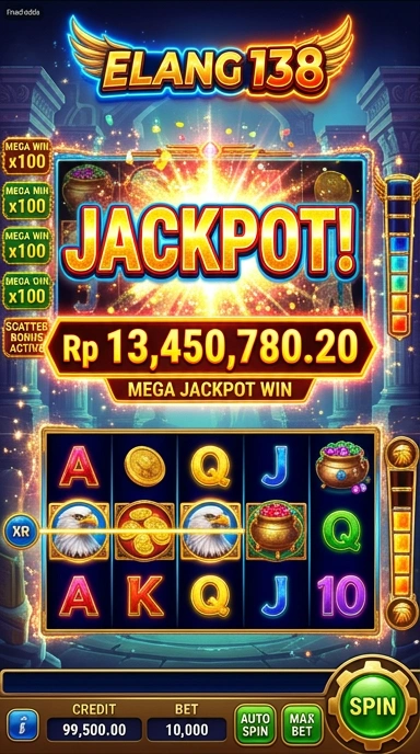 Tampilan utama aplikasi elang138 dengan daftar aplikasi terbaru.